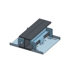 Adaptateur poutrelle plafond pour potence