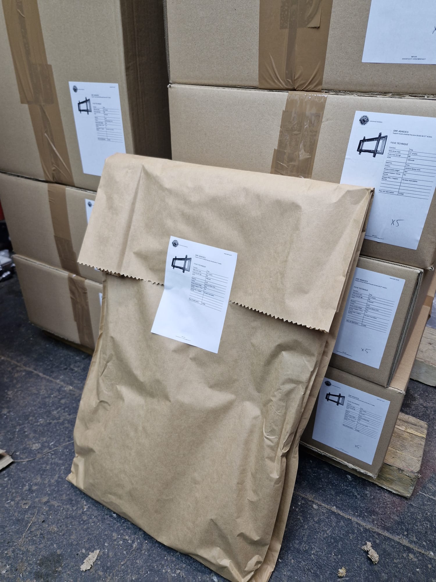 Emballage individuel recyclable BSF AVS pour limiter le gaspillage de carton