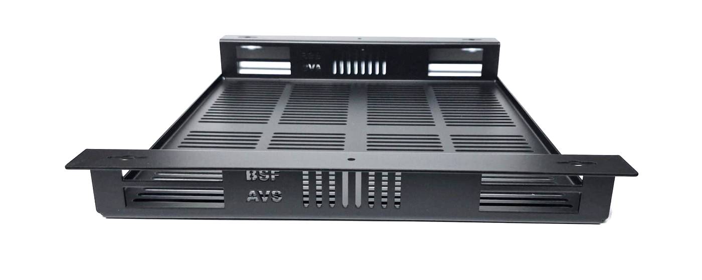 Panier sous table BSF AVS pour gestion de câbles et équipements AV/IT